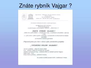 zn te rybn k vajgar