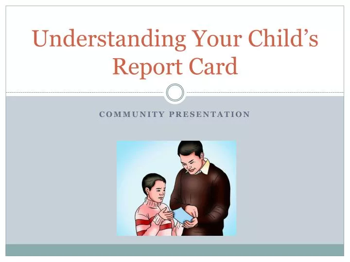 understanding your child s report card