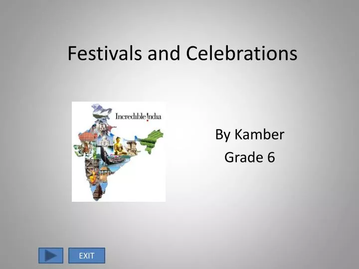 festivals and celebrations