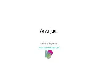 arvu juur