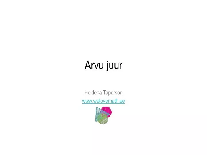 arvu juur