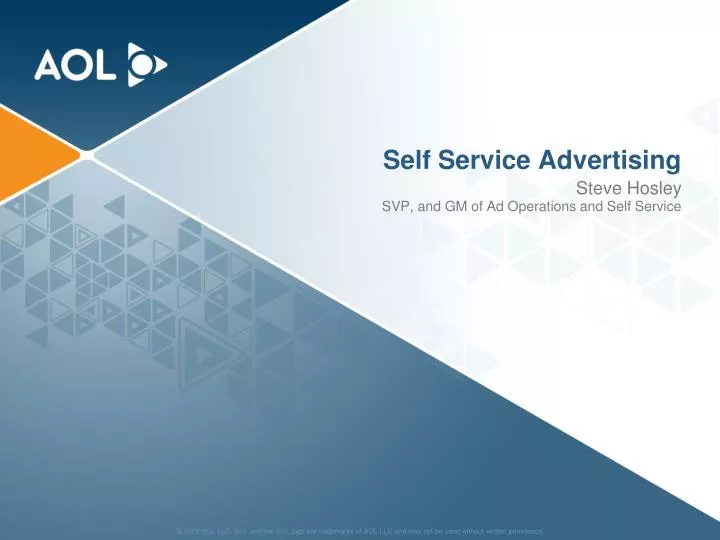self service advertising