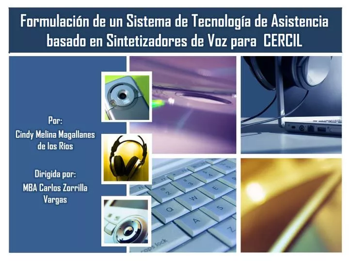 formulaci n de un sistema de tecnolog a de asistencia basado en sintetizadores de voz para cercil