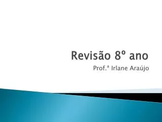 revis o 8 ano