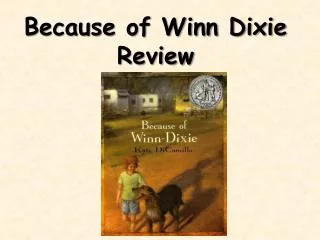 Because of Winn Dixie Review