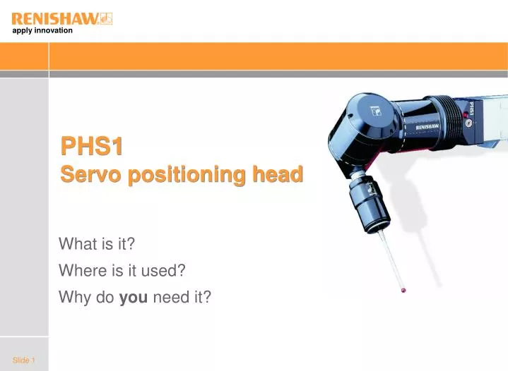 phs1 servo positioning head