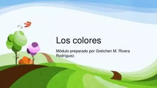 los colores