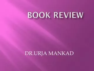 BOOK REVIEW