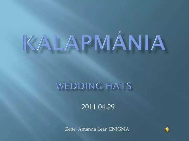 kalapm nia wedding hats