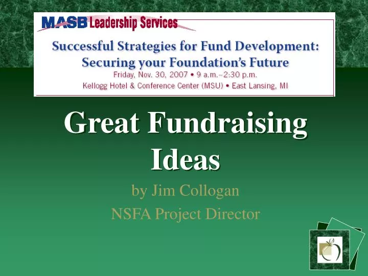 great fundraising ideas