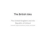 The British Isles - slide 1