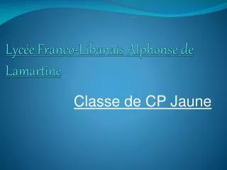 lyc e franco libanais alphonse de lamartine