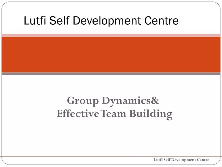 lutfi self development centre