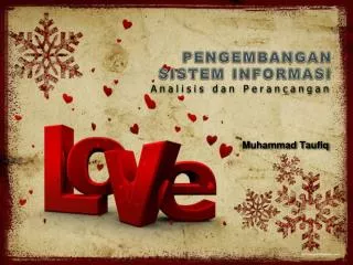 analisis dan perancangan