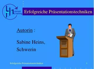 erfolgreiche pr sentationstechniken