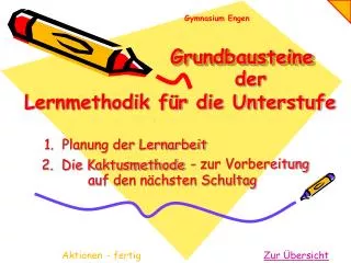 grundbausteine