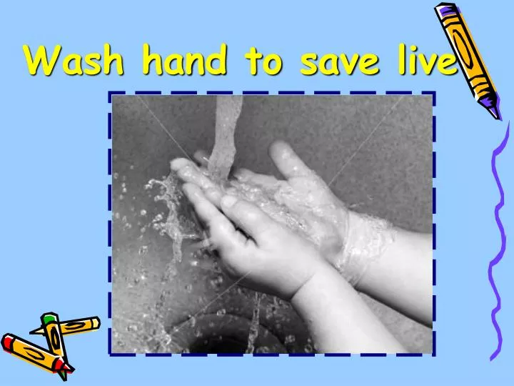 wash hand to save live
