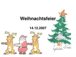 weihnachtsfeier