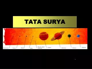 tata surya