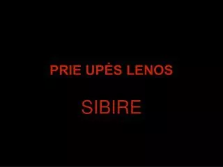 prie up s lenos