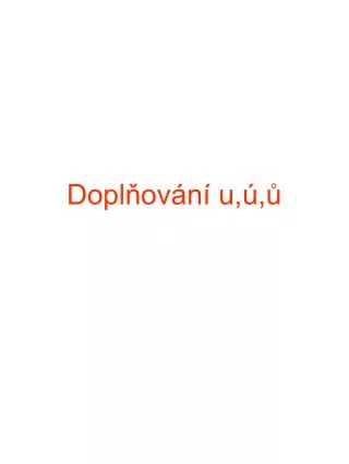 dopl ov n u