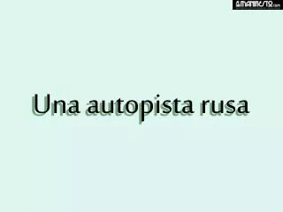 una autopista rusa