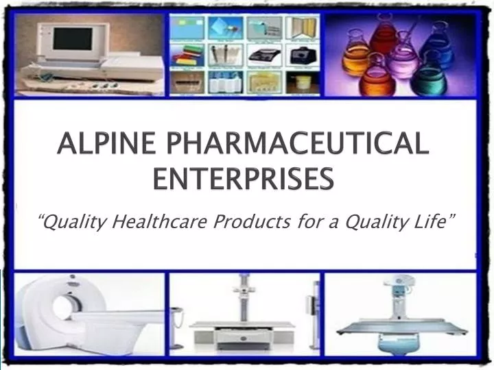 alpine pharmaceutical enterprises