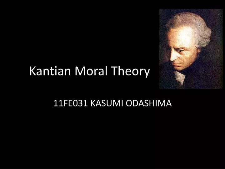 kantian moral theory