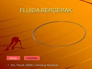fluida bergerak