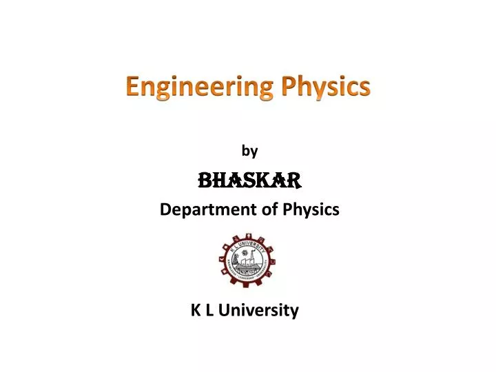 engineering physics