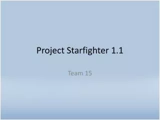 Project Starfighter 1.1