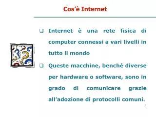 cos internet