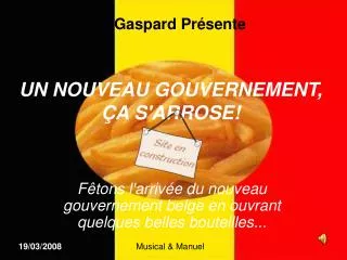 un nouveau gouvernement a s arrose
