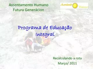 programa de educa o integral