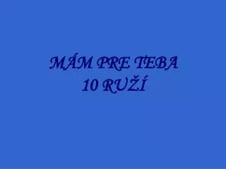 m m pre teba 10 ru