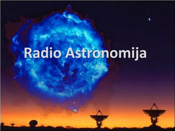 radio astronomija