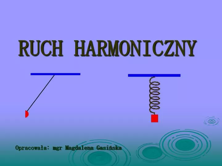 ruch harmoniczny
