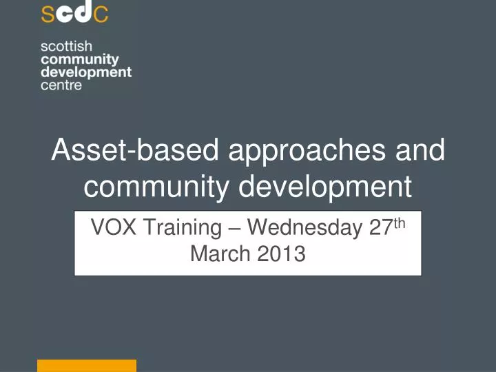 vox training wednesday 27 th march 2013