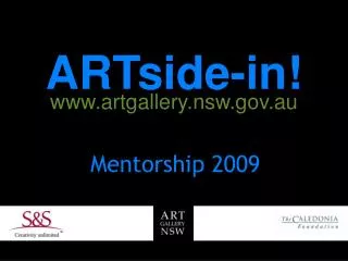 ARTside-in! artgallery.nsw.au