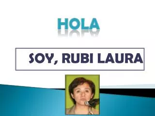 soy rubi laura