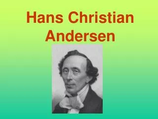 hans christian andersen