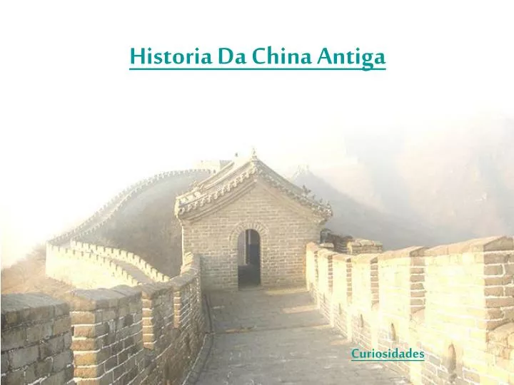 historia da china antiga