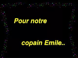 pour notre