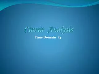 circuit analysis