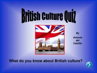 British Culture Quiz