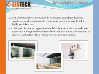 Industrial Cold Room