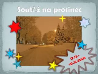 sout na prosinec
