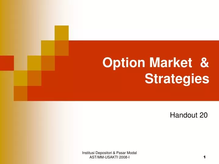 option market strategies