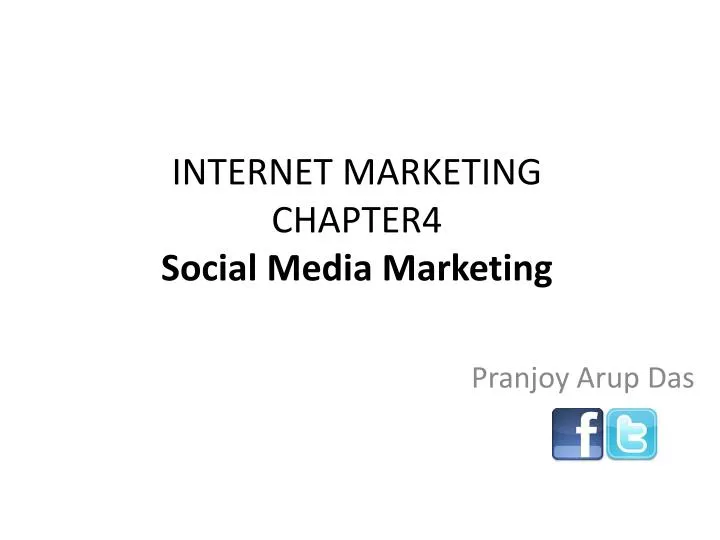internet marketing chapter4 social media marketing