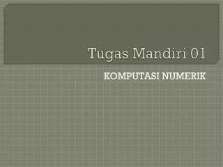 tugas mandiri 01